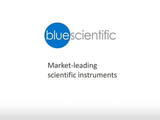 Market-leading
scientific instruments
 