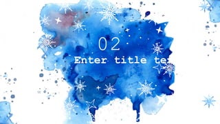 感谢您下载包图网平台上提供的PPT作品，为了您和包图网以及原创作者的利益，请勿复制、传播、销售，否则将承担法律责任！包图网将对作品进行维权，按照传播下载次数进行十倍的索取赔偿！
ibaotu.com
02
Enter title text
 