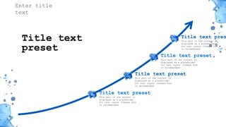 感谢您下载包图网平台上提供的PPT作品，为了您和包图网以及原创作者的利益，请勿复制、传播、销售，否则将承担法律责任！包图网将对作品进行维权，按照传播下载次数进行十倍的索取赔偿！
ibaotu.com
Title text
preset
Title text pres
This part of the content is
displayed as a placeholder
for text layout (themed font
is recommended)
Title text preset
This part of the content is
displayed as a placeholder
for text layout (themed font
is recommended)
Title text preset
This part of the content is
displayed as a placeholder
for text layout (themed font
is recommended)
Title text preset
This part of the content is
displayed as a placeholder
for text layout (themed font
is recommended)
Enter title
text
 