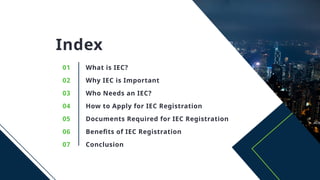 IEC Registration: A Step Towards Global Trade | PPT