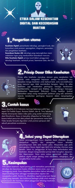 Etika Dalam Kesehatan Digital Dan Kecerdasan Buatan | PDF