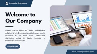 Blue and White Geometric Company Profile Presentation.pptx
