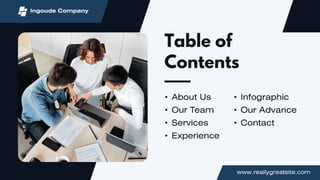 Blue and White Geometric Company Profile Presentation.pptx