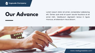 Blue and White Geometric Company Profile Presentation.pptx