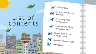 Blue and White Illustrative Effective Strategies For Reducing Air ...