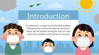 Blue and White Illustrative Effective Strategies For Reducing Air ...