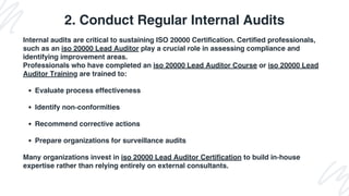 Iso Post Example Post-Certification Governance in ISO 20000: A Practical Guide | PDF