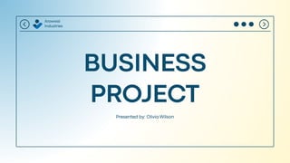 Blue and White Minimal Professional Business Project Presentation .pptx