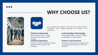 Blue and White Modern Clean Minimalist Corporate Company Profile ...