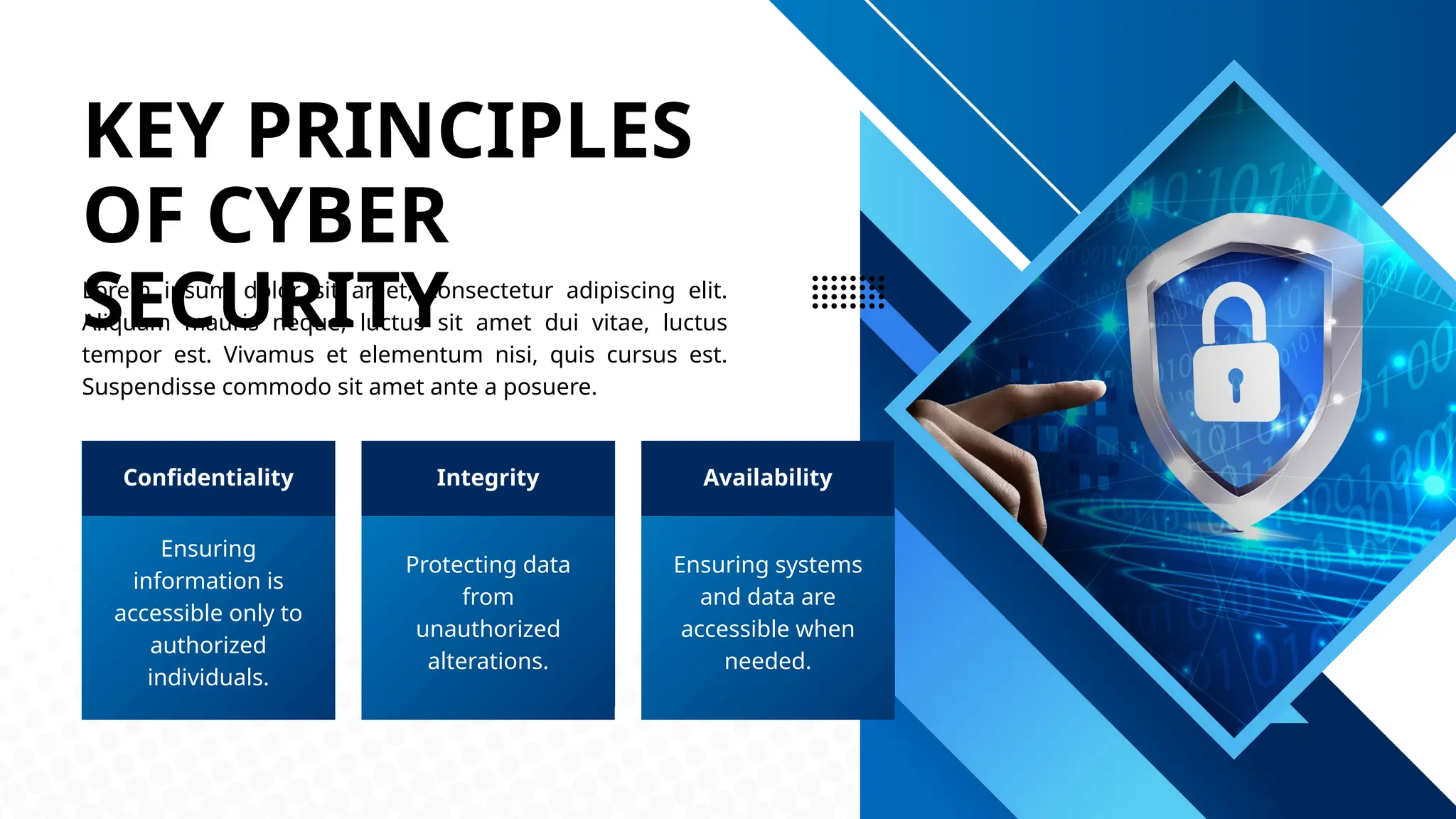 Cyber Security Presentation Slide Show Deck | PPTX