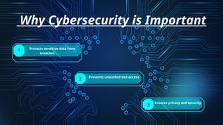 Cyber Security & Blockchain Presentation. | PPTX