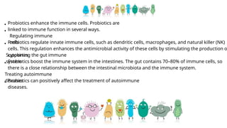 Probiotics Project Effects of probiotics on gut health and immune function | PPTX