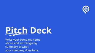 Blue and White Simple Technology Pitch Deck Presentation.pptx