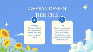 Comprehensive Guide to Design Thinking Learning in Education | PPTX