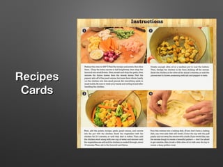 Recipes
Cards

 