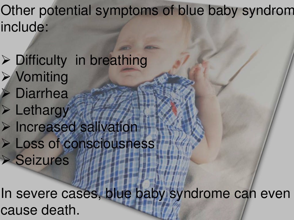 Blue Baby Syndrome A Hope Under THE BLUE