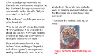 Bluebeard thematic powerpoint | PPTX