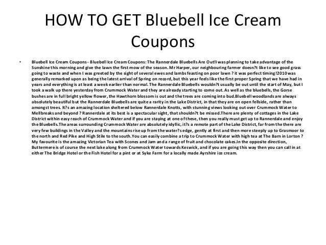 Bluebell Ice Cream Coupons Printable Bluebell Ice Cream Coupons Bluebell Ice Cream Coupons Printable Bluebell Ice Cream Coupons