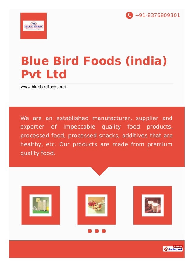 Blue Bird Foods (India) Pvt Ltd, Mumbai, Citric Acid