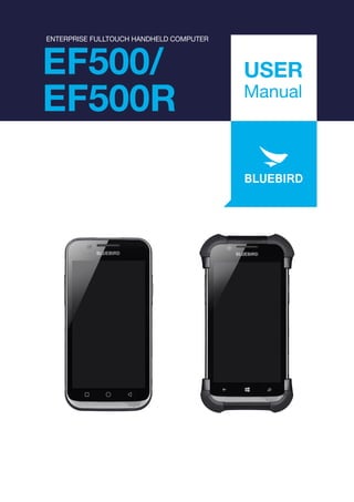 블루버드PDA Bluebird EF500 1D 2D 5인치 디스플레이 안드로이드PDA.