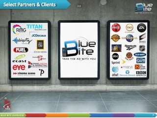 Jun ‘10    Sep ‘10   Oct ‘10   Nov ‘10   Dec ‘10




              Feb ‘11    Apr ‘11   Jun ‘11   Oct ‘11   Jul ‘11




              Jul ‘11    Aug ‘11   Sep ‘11   Oct ‘11   Nov ‘11




               Dec ‘11   Feb ‘12   Apr ‘12   May ‘12   Jul ‘12




               Aug ‘12   Sep ‘12   Oct ‘12   Nov ‘12   Dec ‘12

BLUE BITE OVERVIEW                                               7
 