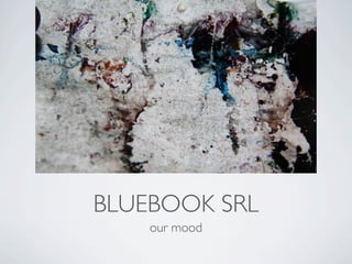 BLUEBOOK SRL
our mood
 