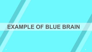 EXAMPLE OF BLUE BRAIN
 