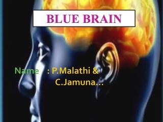 BLUE BRAIN
 