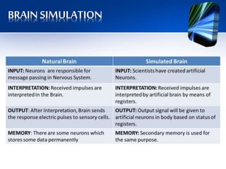 BRAIN SIMULATION
 