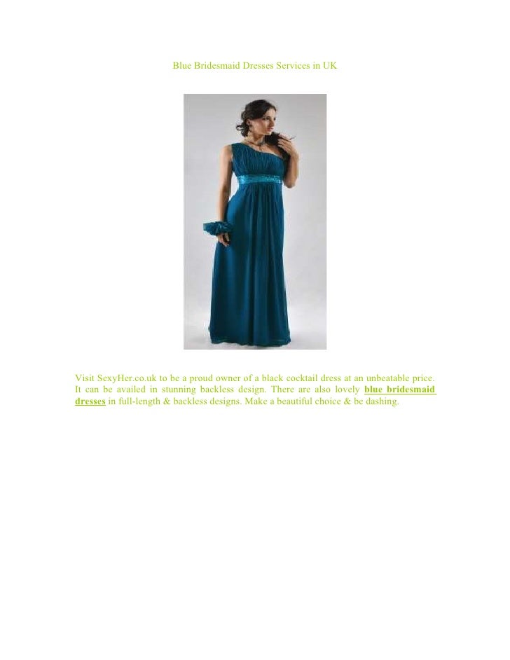 sexyher bridesmaid dresses