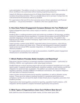 Valant Pra Report.pdf Comparing blueBriX and Valant: Choosing the Best Behavioral Health EHR ...