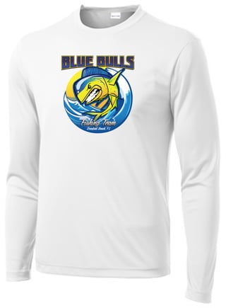 Bluebulls custom fishing shirt