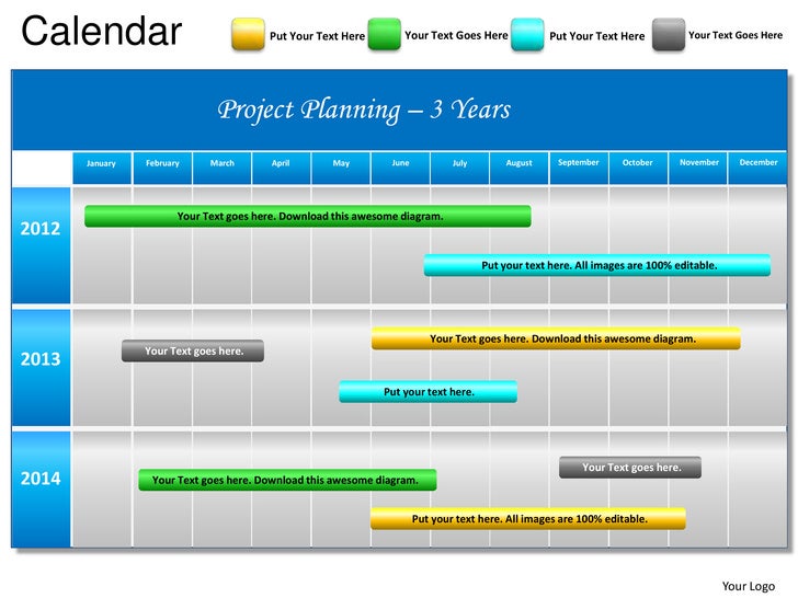 calendar template power point
