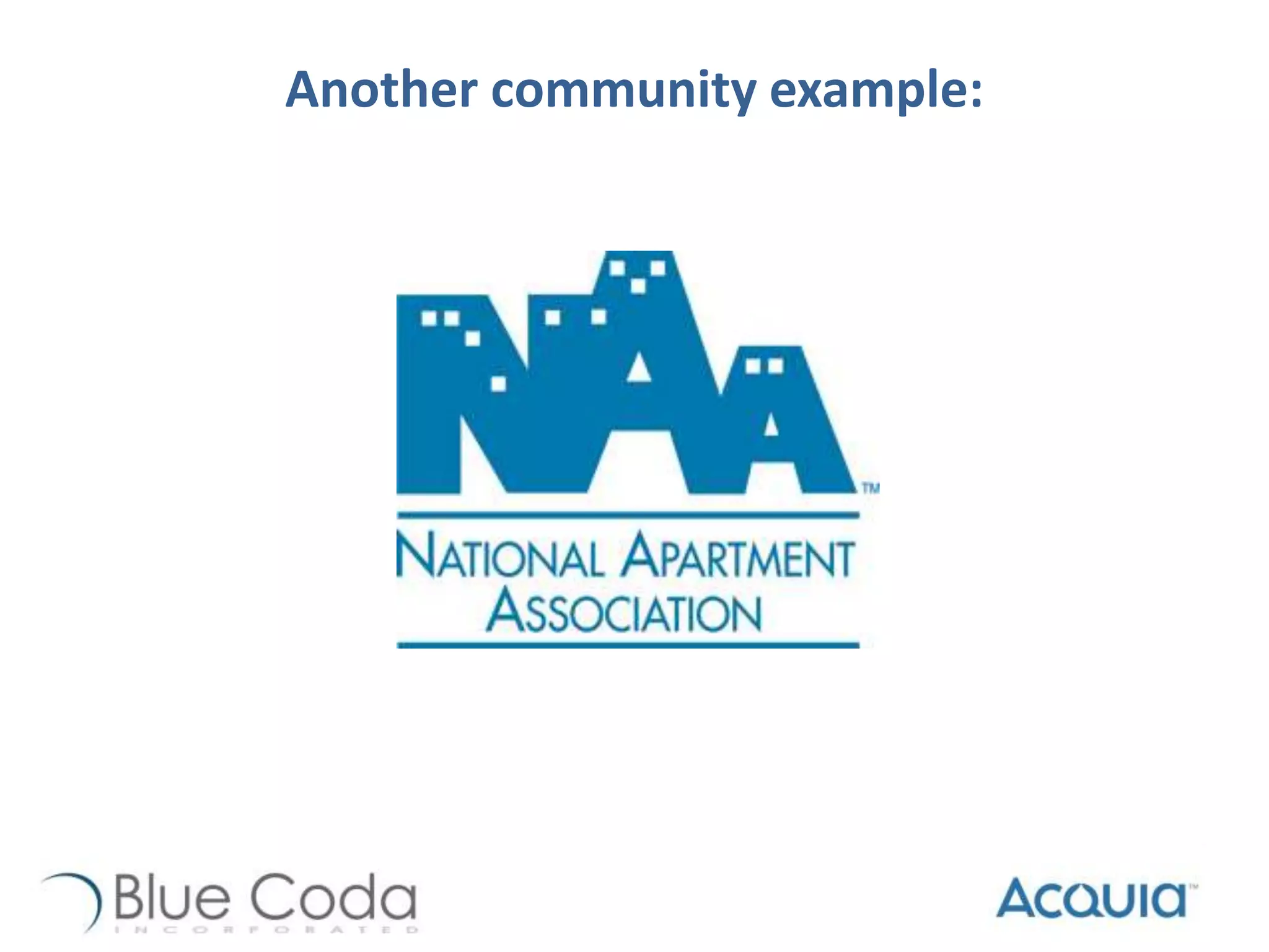 Another community example:
 