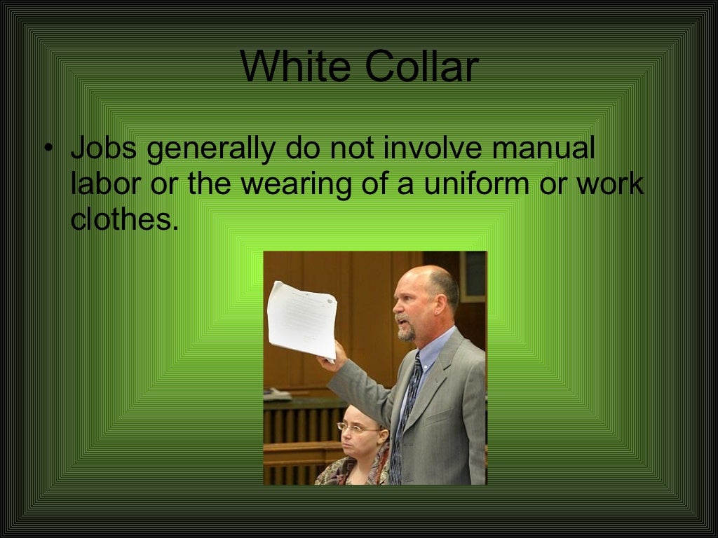 Blue collar vs White collar