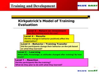 Training and Development
 