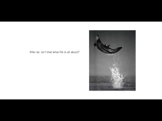 After all, isn't that what life is all about?
 