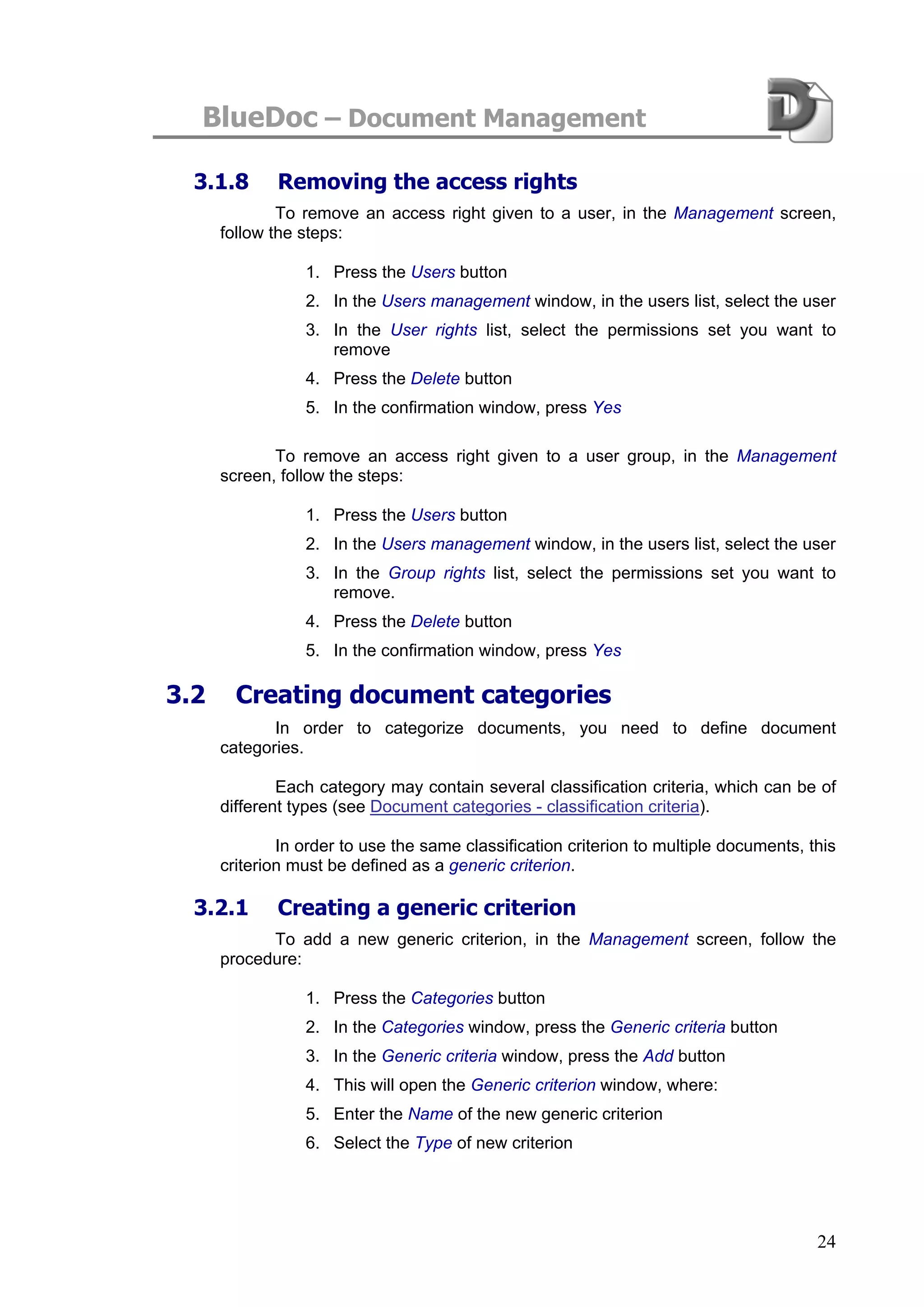 Blue Doc User Manual