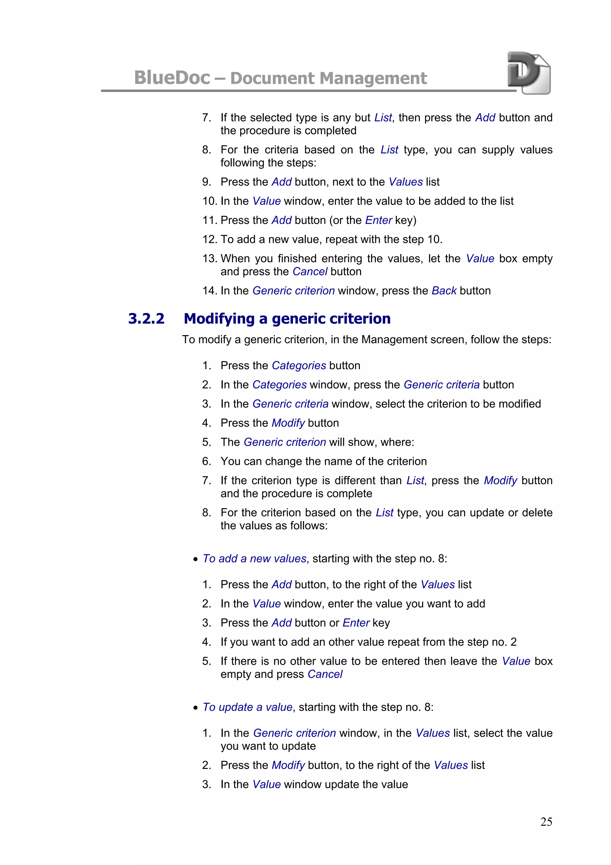 Blue Doc User Manual