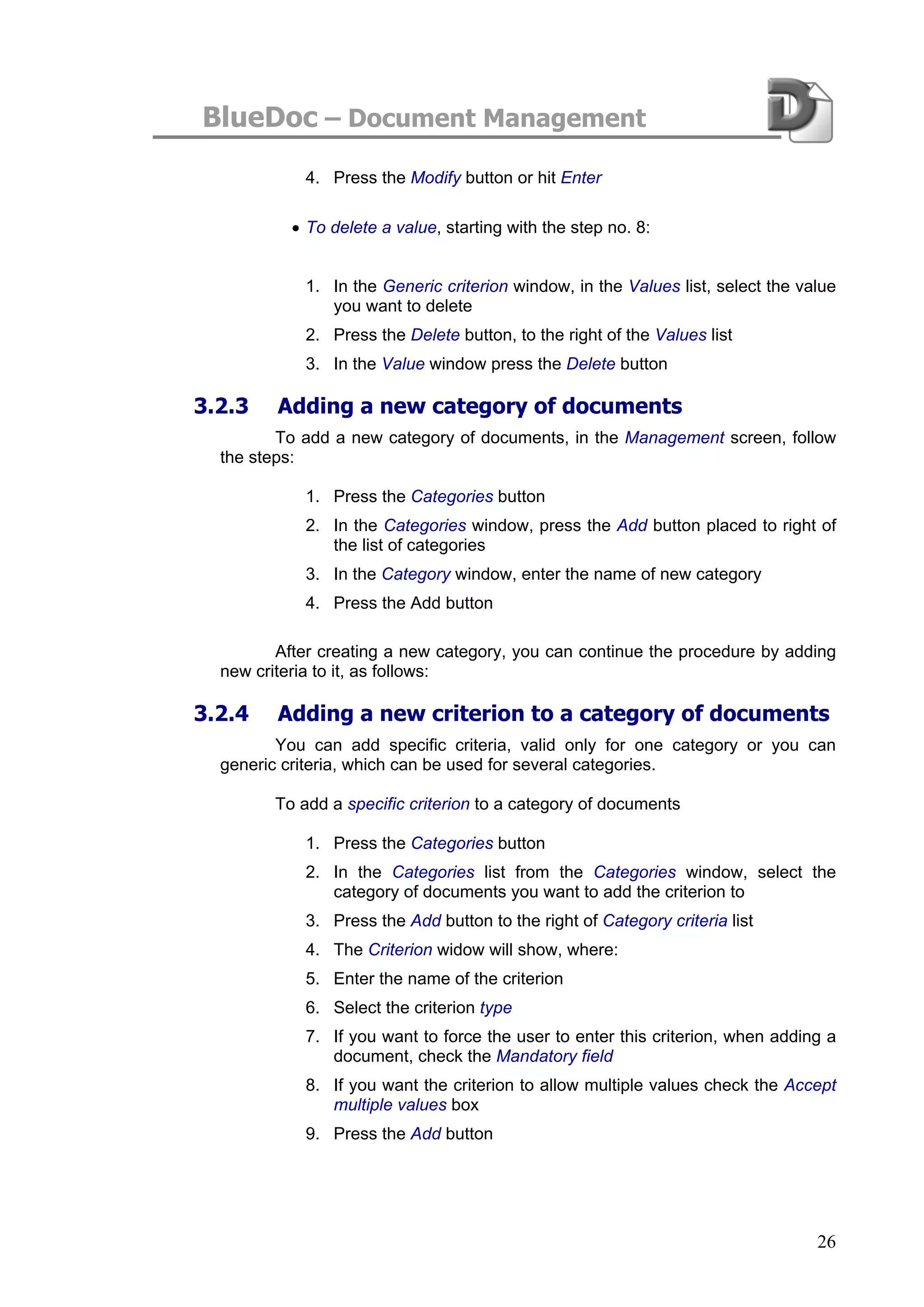 Blue Doc User Manual