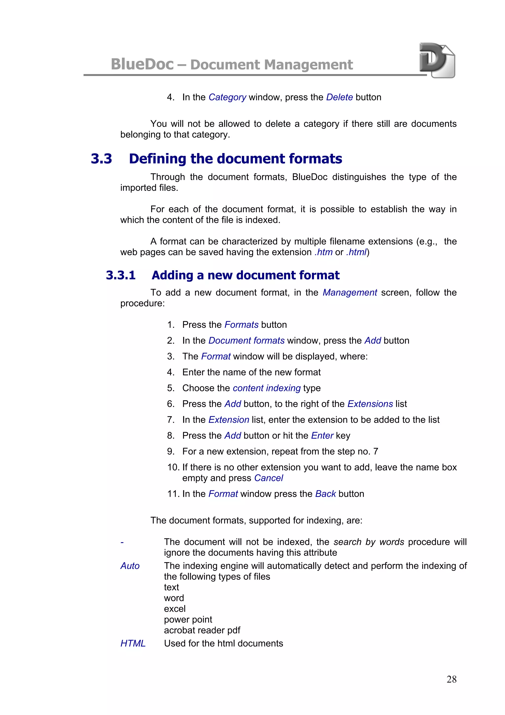 Blue Doc User Manual