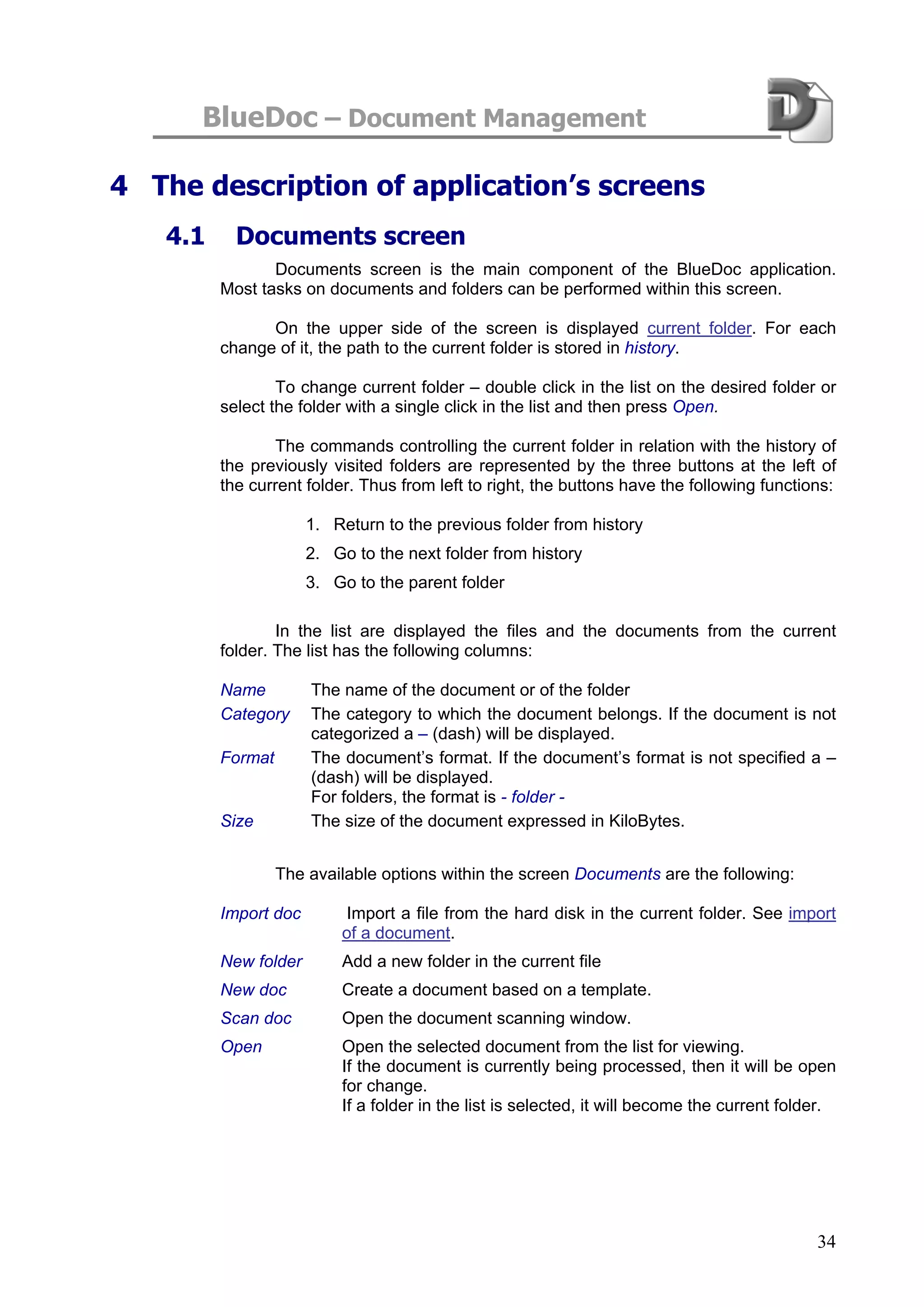 Blue Doc User Manual