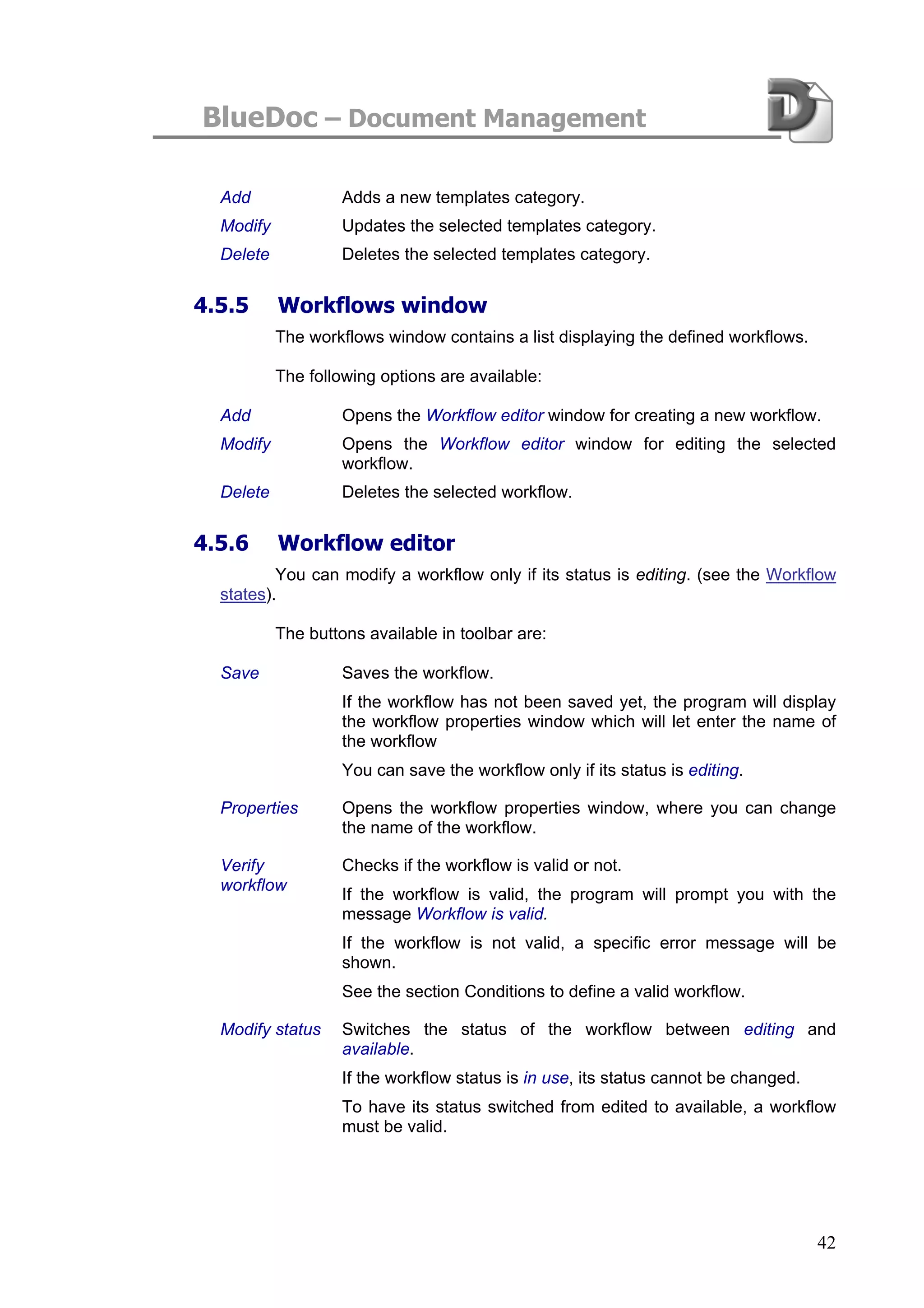 Blue Doc User Manual