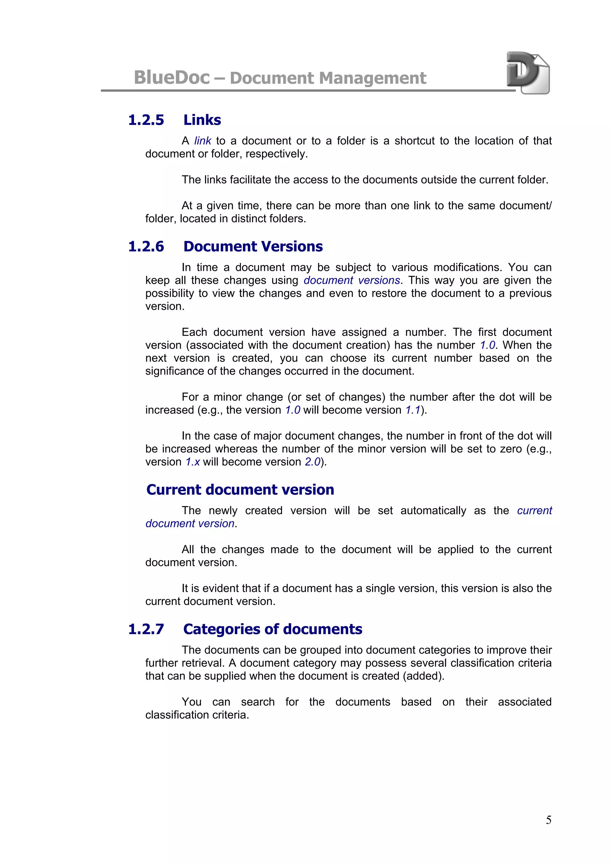 Blue Doc User Manual