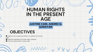 PHILIPPINE HUMAN RIGHTS IN THE PRESENT AGE | PDF