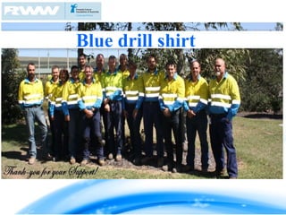 Blue drill shirt
Blue drill shirt
 