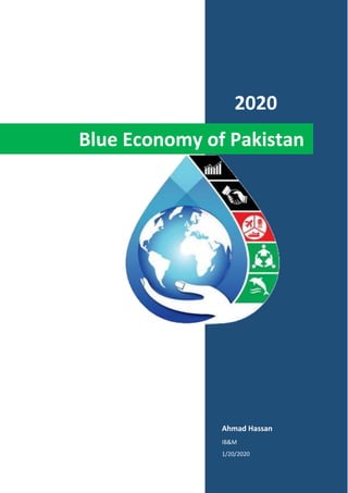 Ahmad Hassan
IB&M
1/20/2020
Blue Economy of Pakistan
2020
 