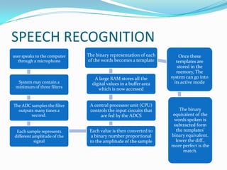 SPEECH RECOGNITION