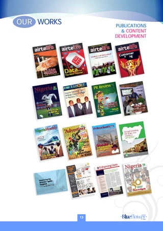 15
13
PUBLICATIONS
& CONTENT
DEVELOPMENT
WORKSOUR
 