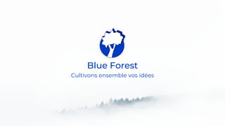 Blue Forest
Cultivons ensemble vos idées
 